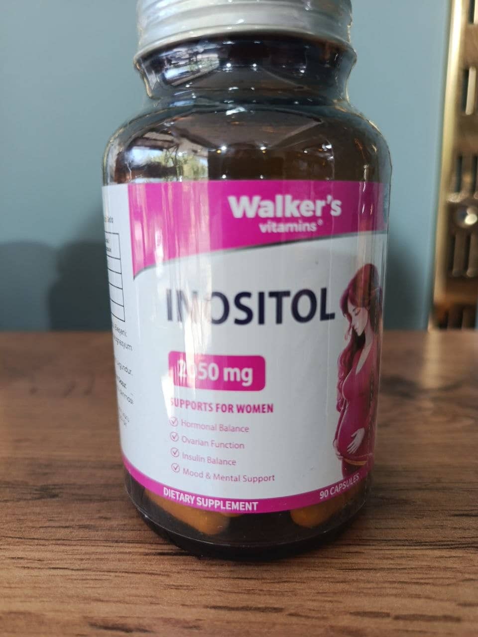 WALKERS INOSITOL 2050MG 90CAP 1