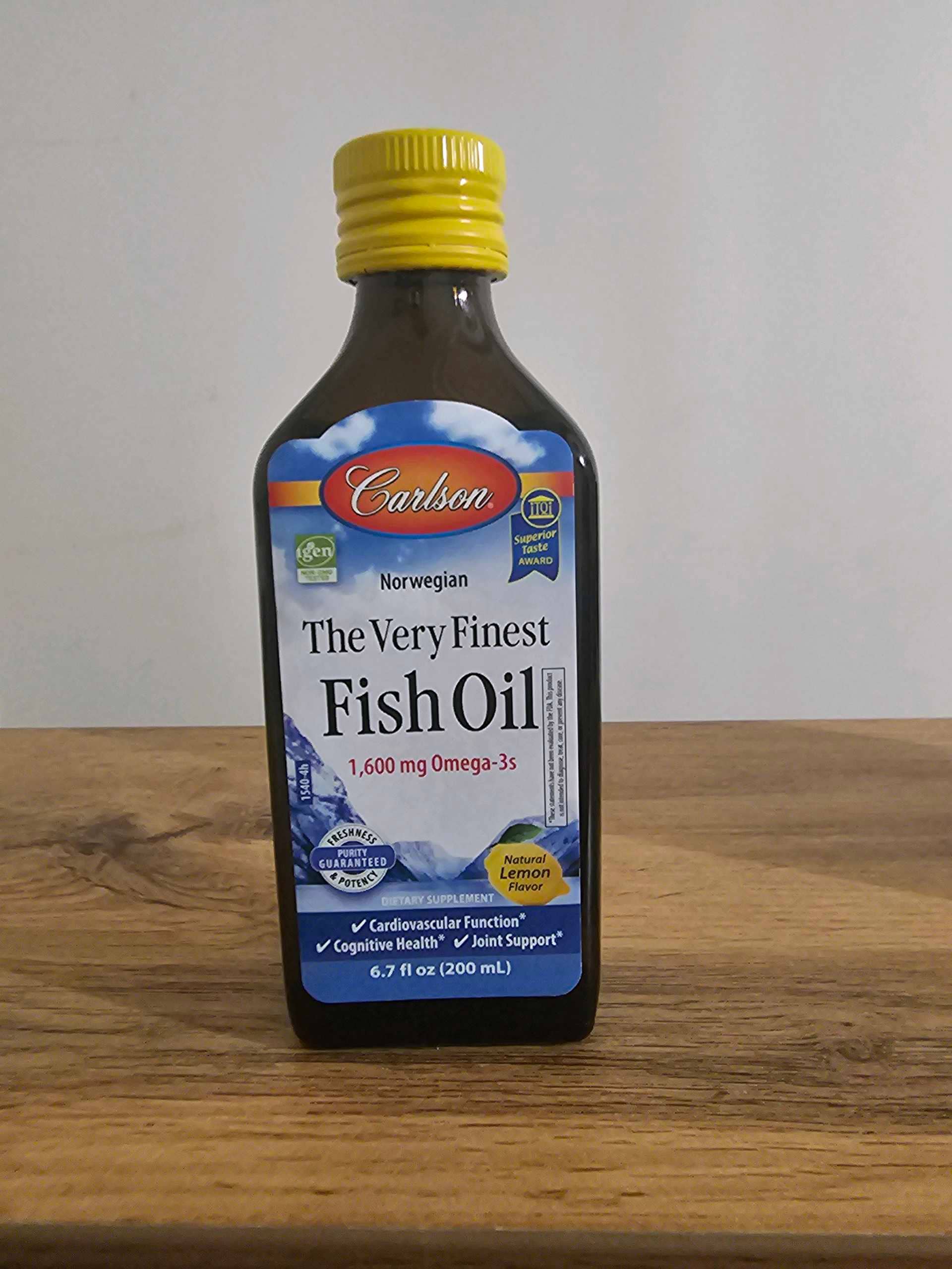 Carlson Fish Oil Omega-3 1600mg 1