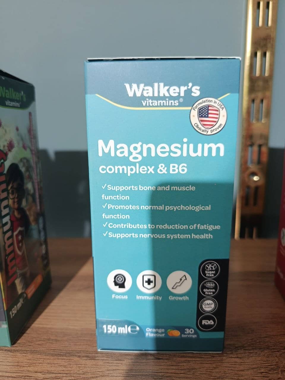 WALKERS MAGNESIUM COMPLEX -B6 LIPOSOMAL SYRUP 1