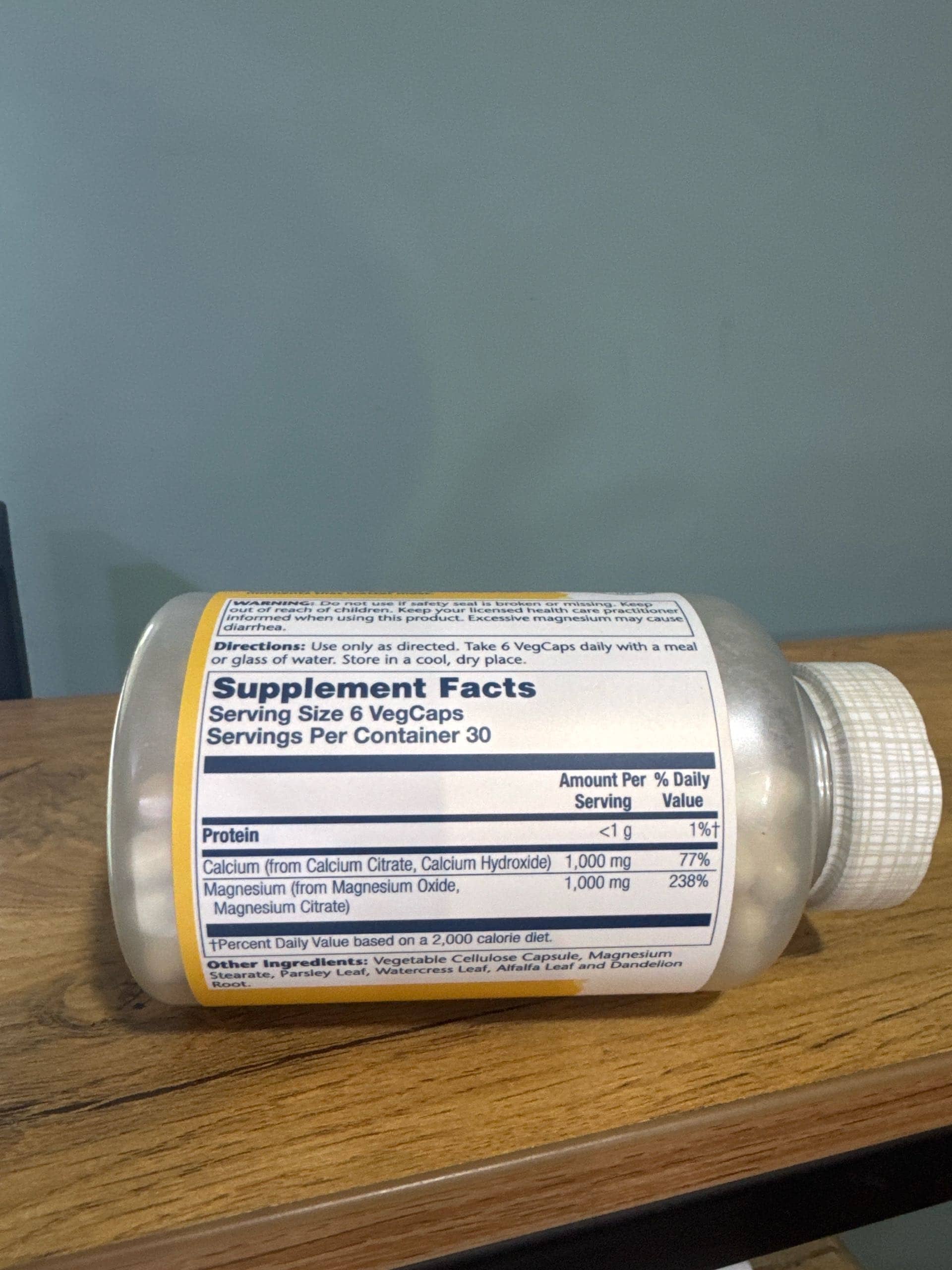 Solaray Cal Mag citrate 180 vcap 2