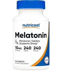 NUTRICOST MELATONIN 10MG 240CAP 1