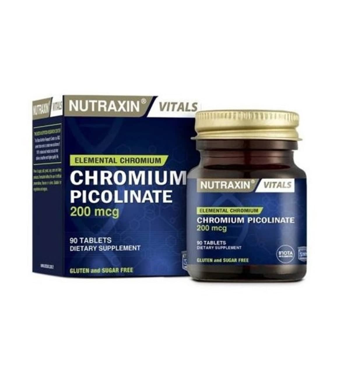 Nutraxin Vitals Chromium Picolinate 90 tabs 1