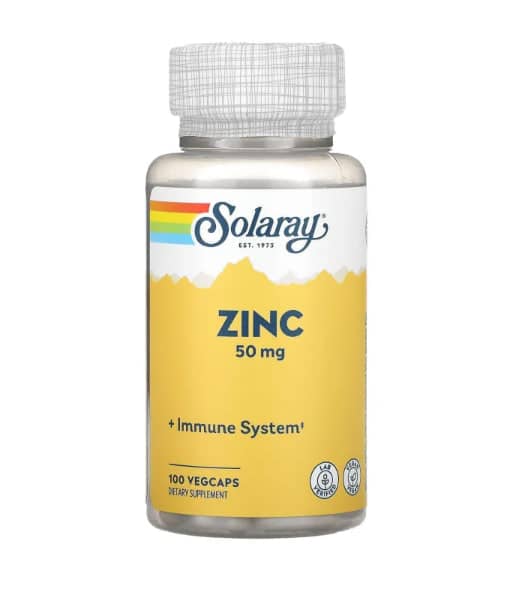 Solaray zinc 50 mg 100 vcap 1