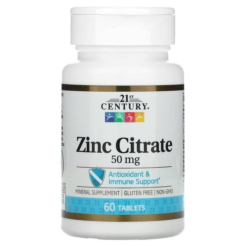 Zinc Citrate 50 mg 60 tabs 1