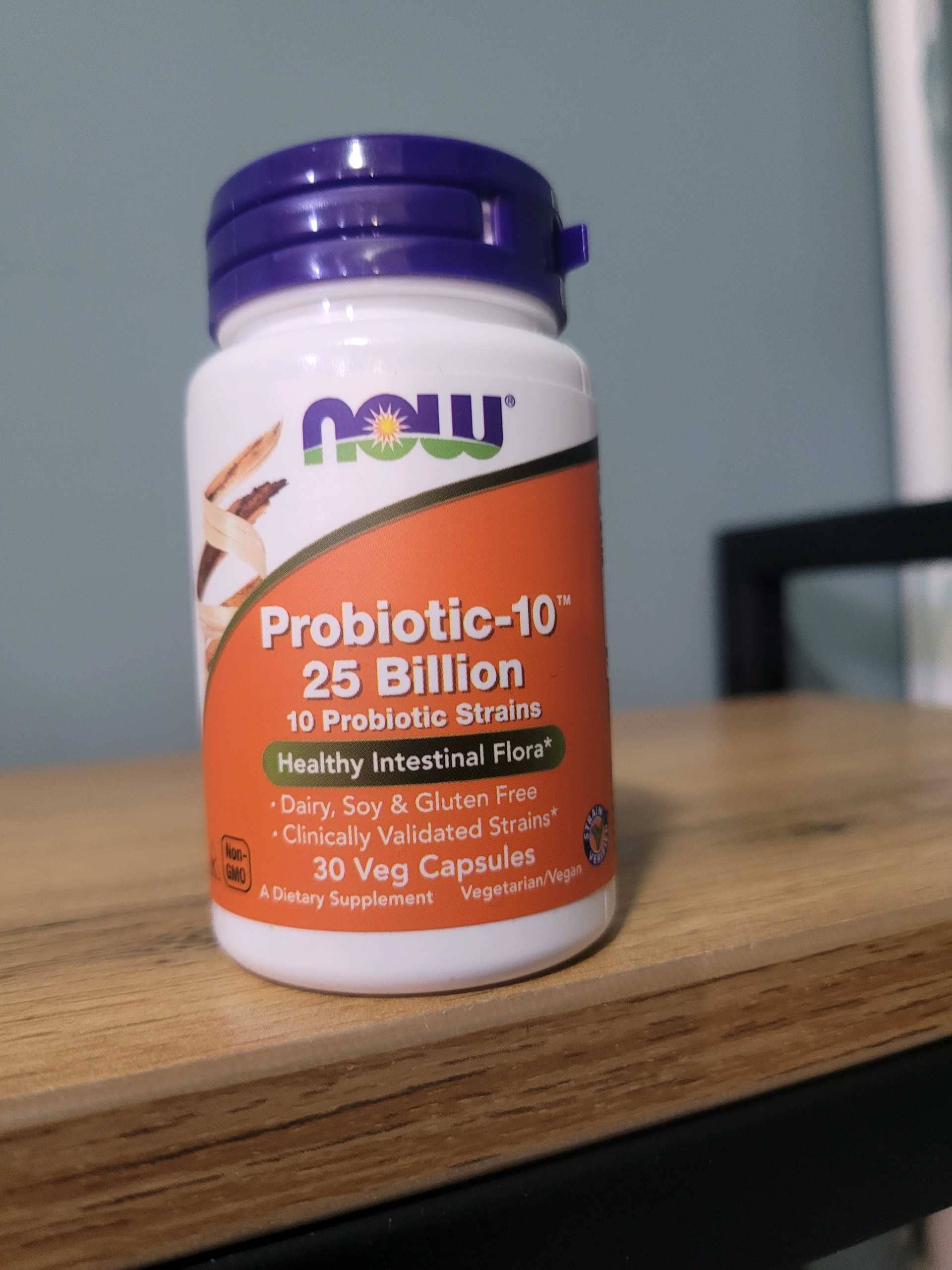 NOW PROBIOTIC-10 25 BILLION  30 VCAPS 1