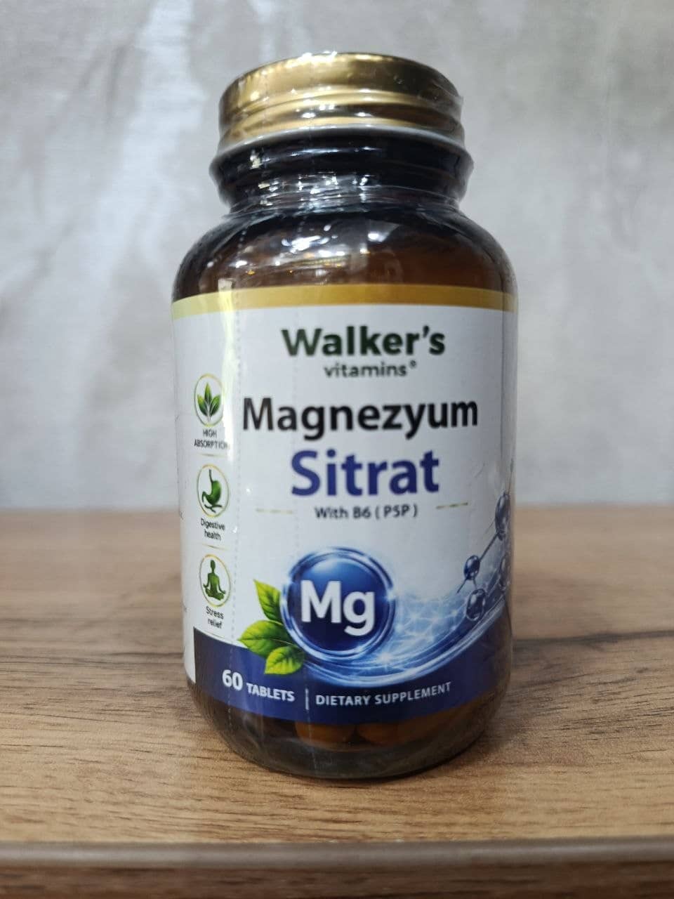 WALKERS MAGNEZIUM SITRAT 60 CAP 1