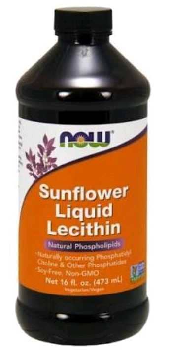 NOW Foods, Sunflower Liquid Lecithin, 16 fl oz (473 ml) 1