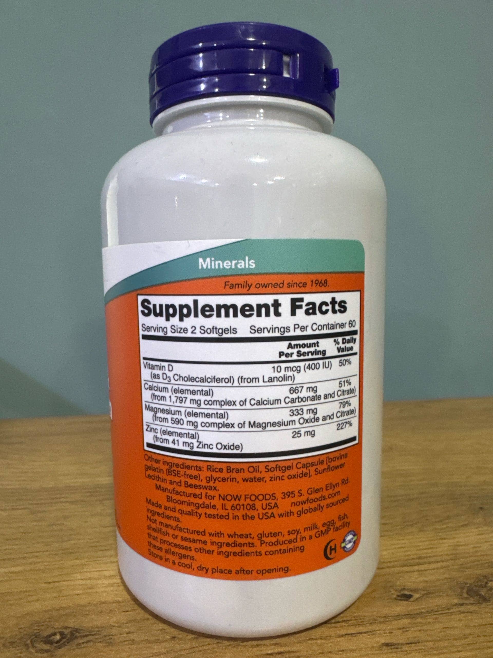 NOW CAL-MAG + D SOFTGELS   120 SGELS 2
