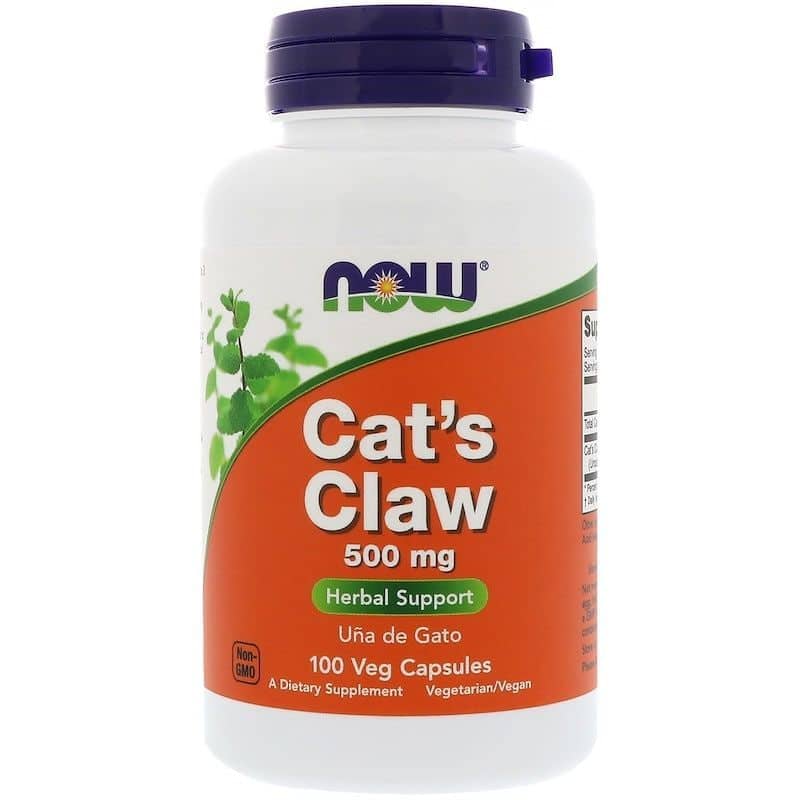 NOW FOODS CATʻS CLAW 500MG 100CT 1