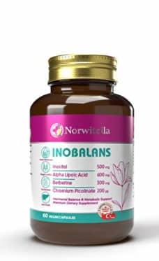 Norwitella, Inobalans, Hormonal balance/Metabolic Support, 60 vegan capsules 1
