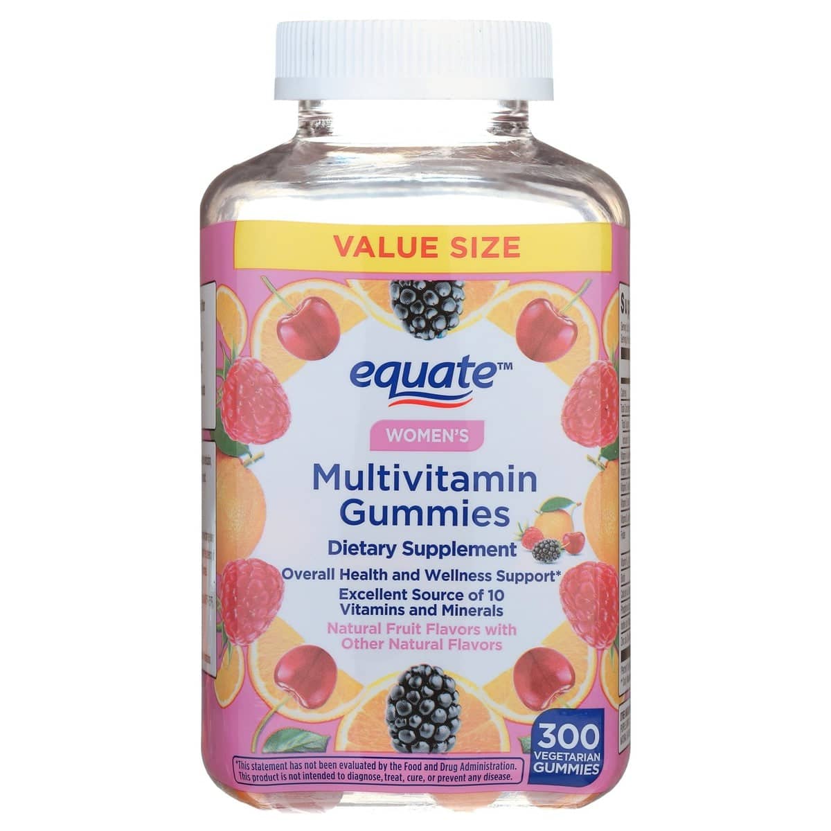 Equate  women's multivitamin gummies  300 1