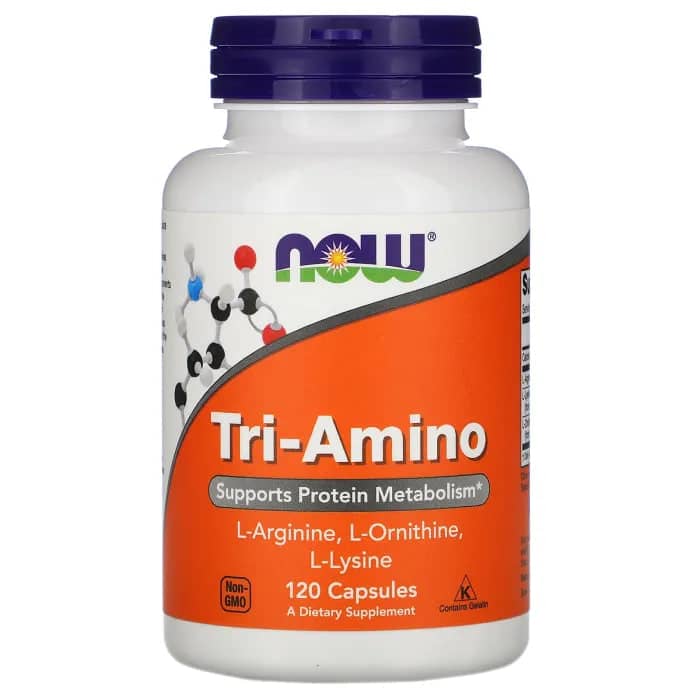 NOW FOODS, TRI-AMINO, 120 CAPSULES 1
