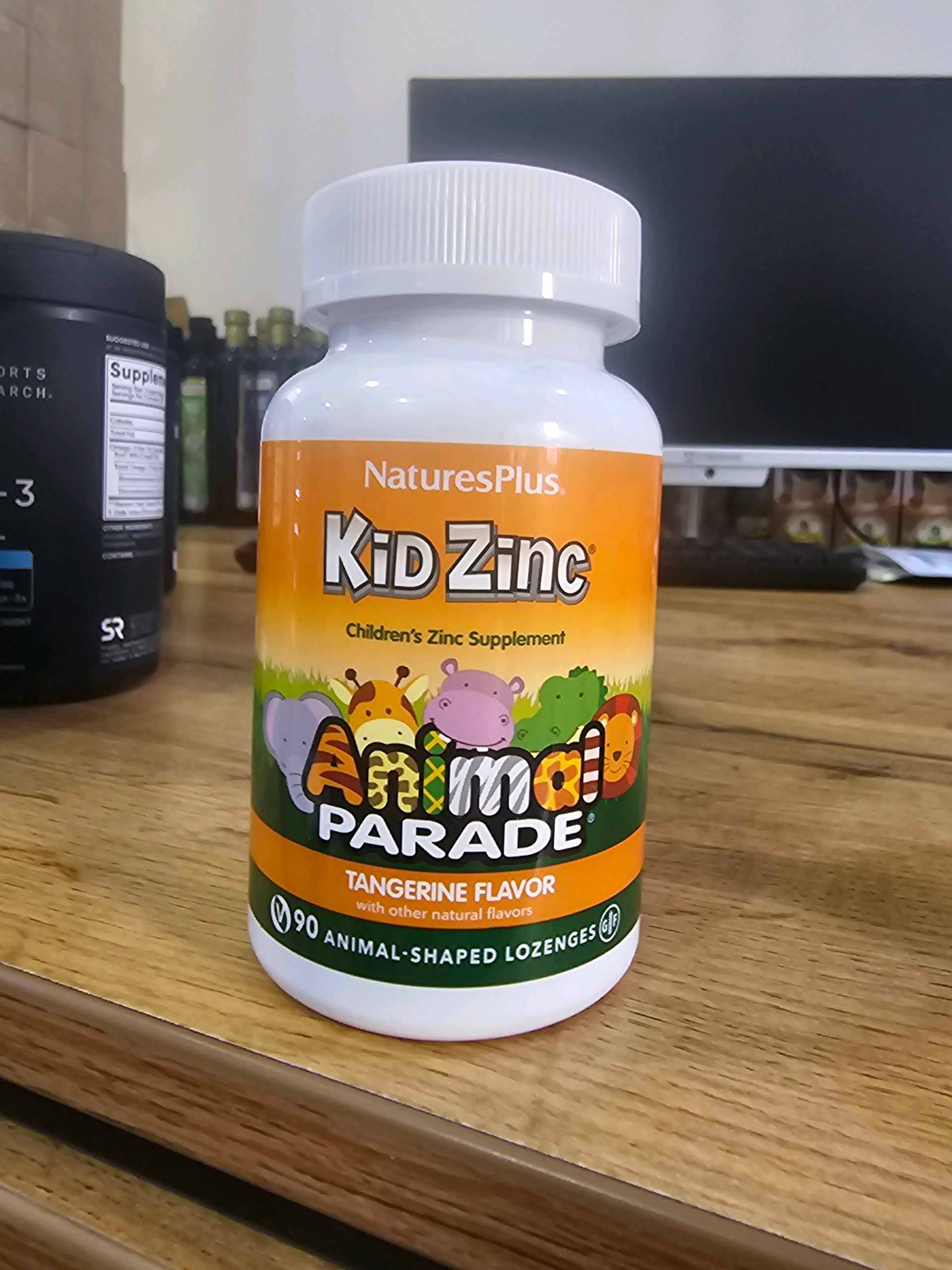 KID ZINC 90 LOZENGES NATURES PLUS 1