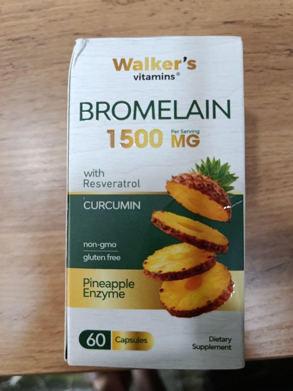 WALKERS BROMELAIN 1500 MG 60CAP