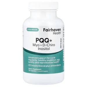 FAIRHAVEN PQQ+MYO +D CHIRO INOSITOL 120 CAP