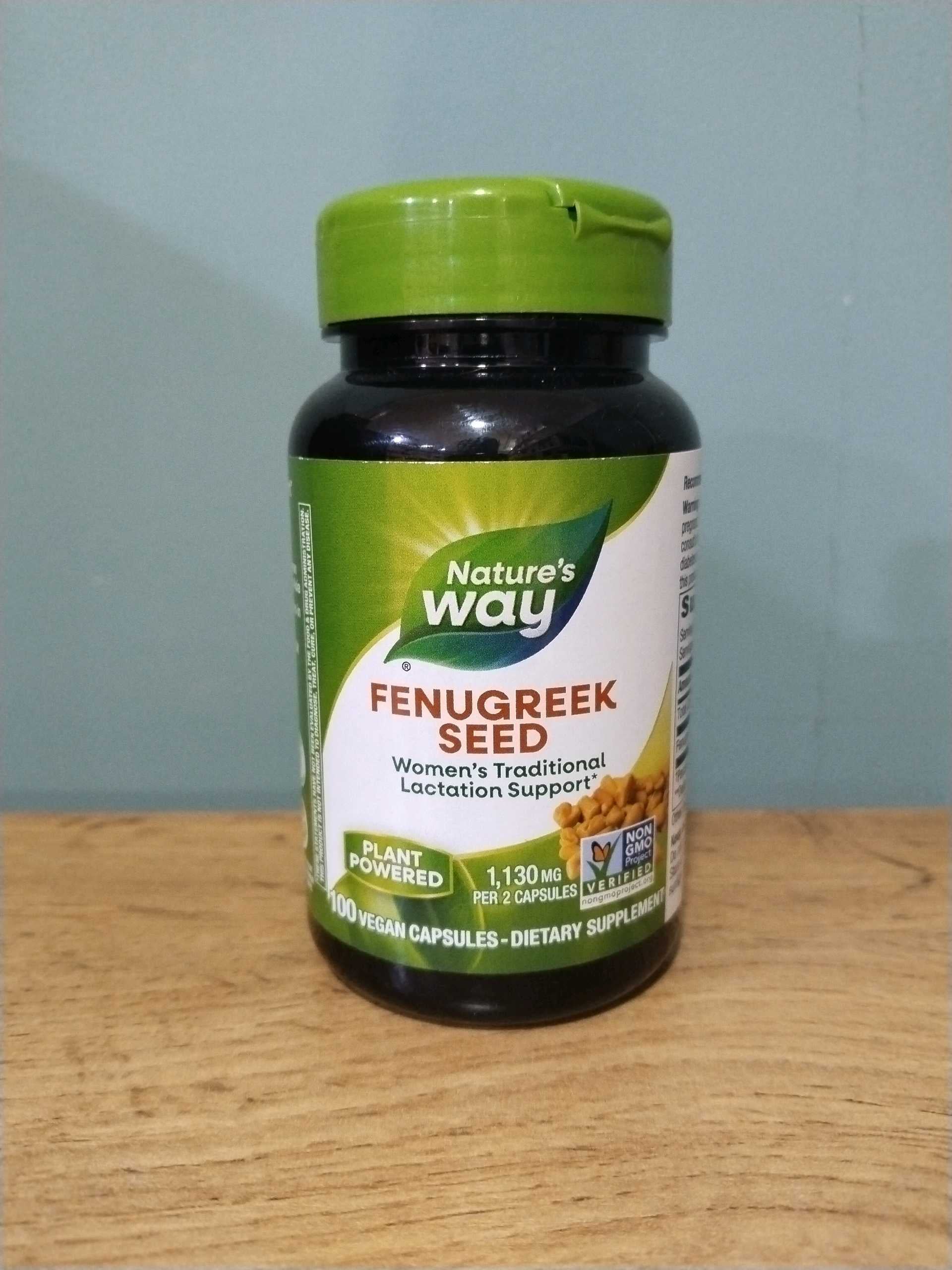 NATURE'S WAY FENUGREEK SEED 100 VEGAN CAP