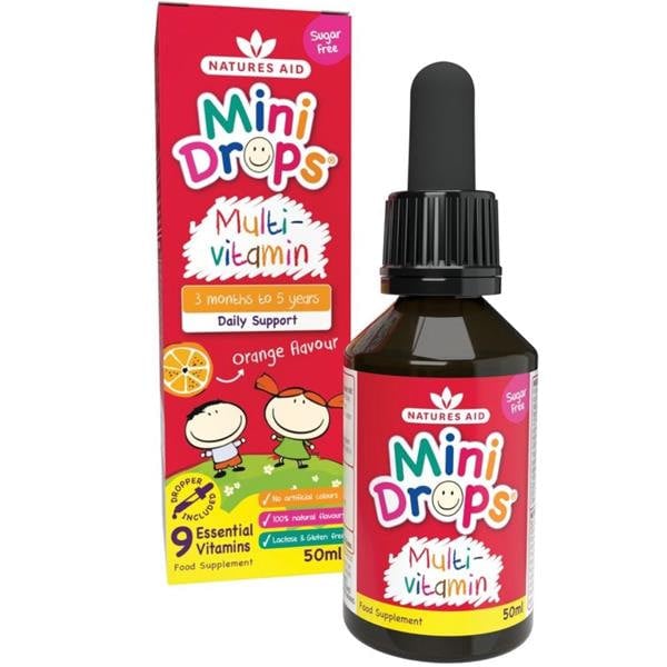 Natures Aid Multi Vitamin Mini Drops 50ml