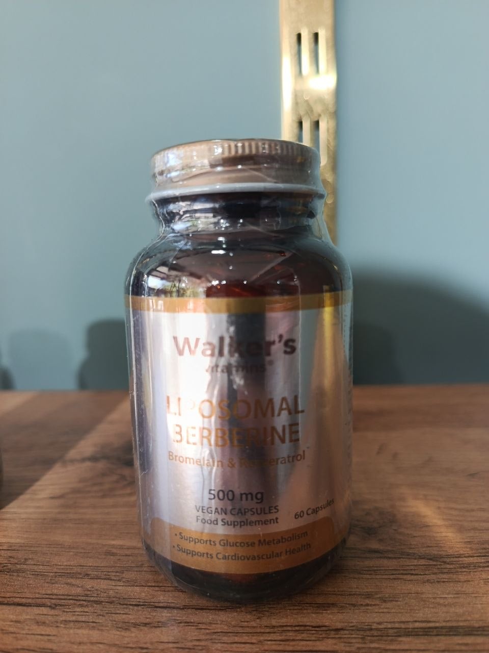 Walkers liposomal berberin 500 mg 60 cap