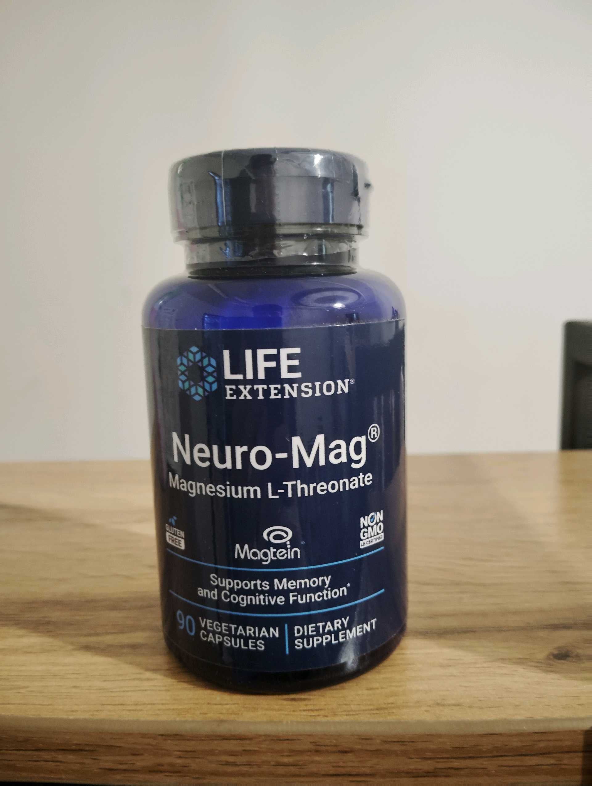 Life Extension, Neuro-Mag, Magnesium L-Threonate, 90 Vegetarian Capsules