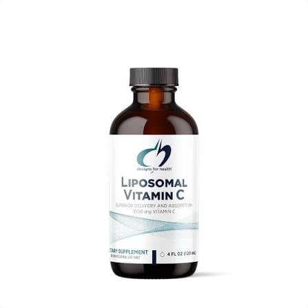 Designs for Health, Liposomal Vitamin C Liquid - 1000mg Vitamin C Supplement (24 Servings / 4oz)