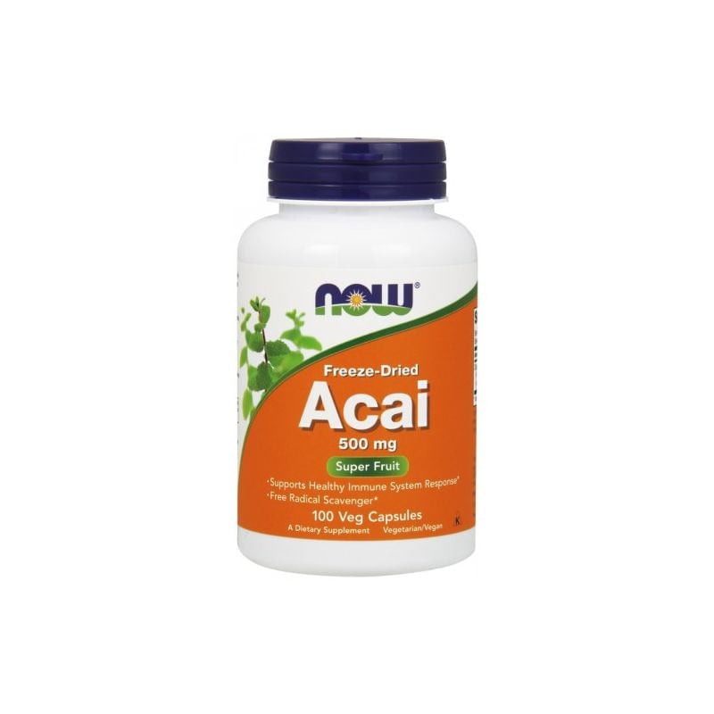 NOW ACAI 500MG  100 VCAPS