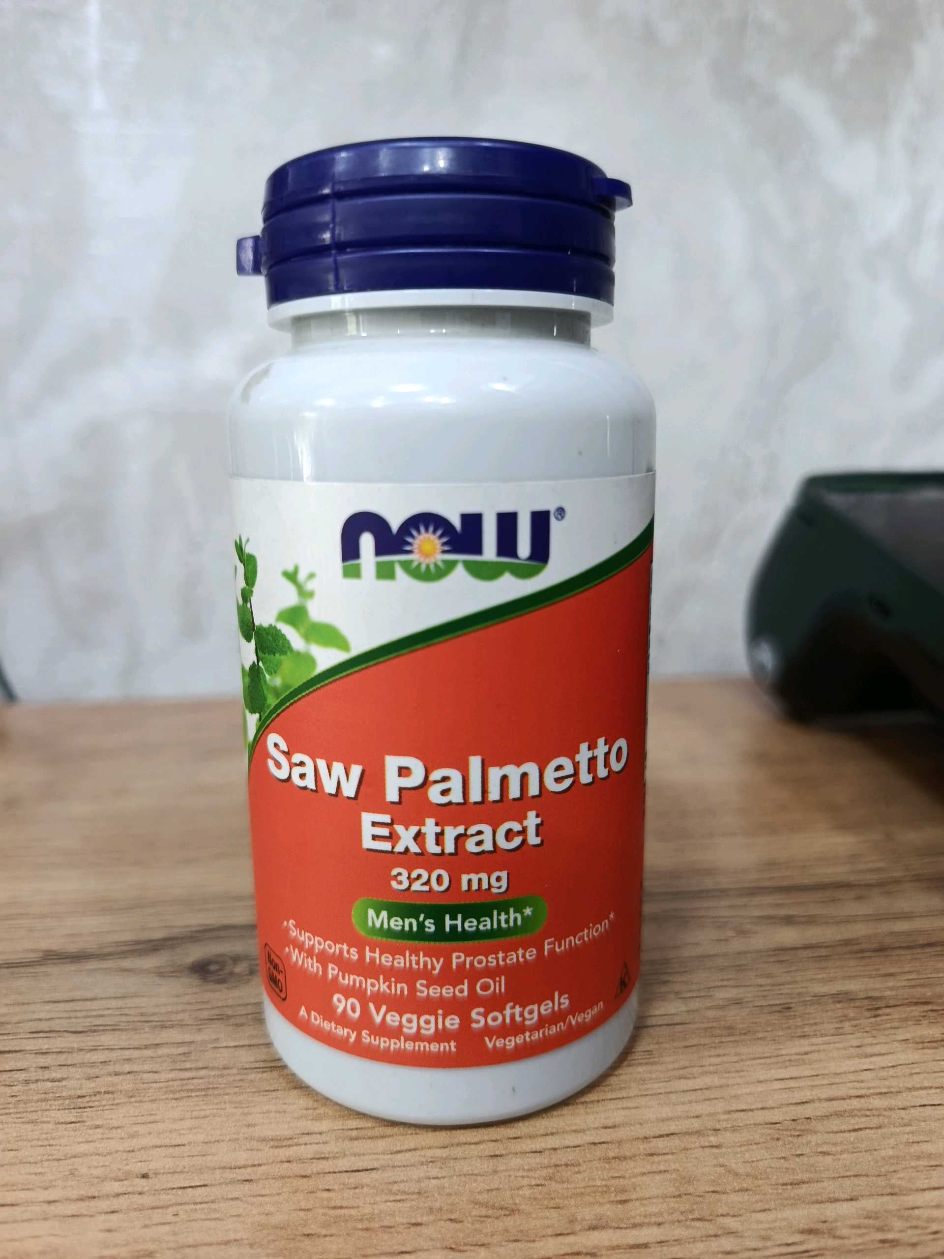NOW SAW PALMETTO 320 MG 90 SHTUK