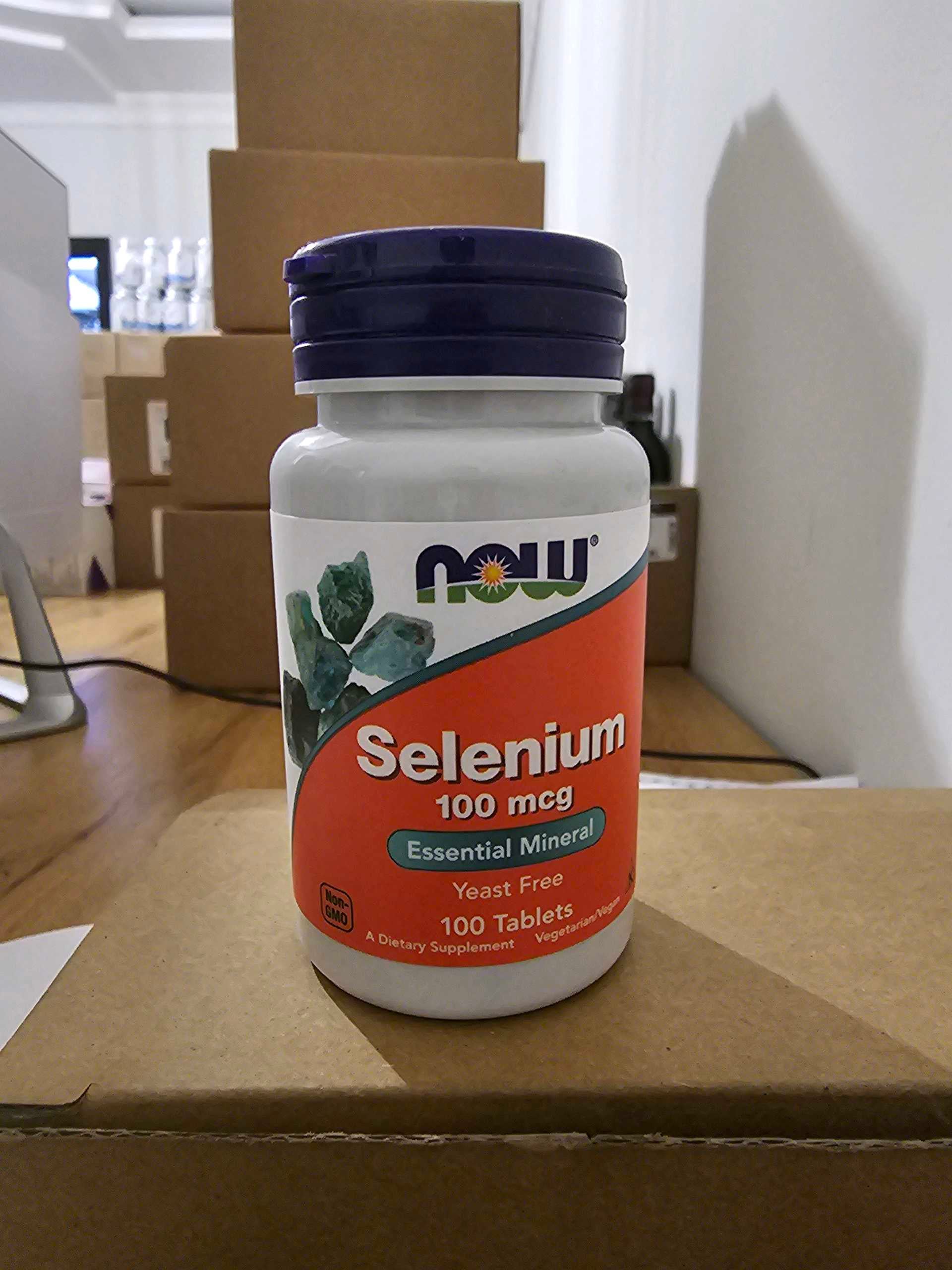 NOW SELENIUM 100mg 100tabs