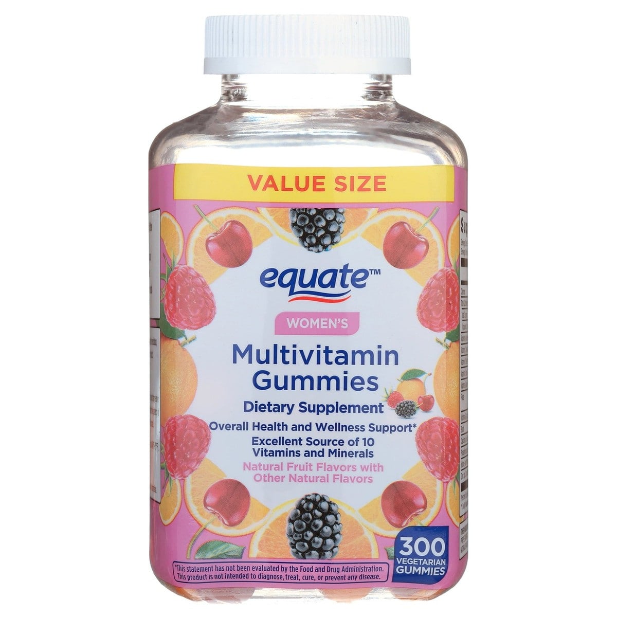 Equate  women's multivitamin gummies  300