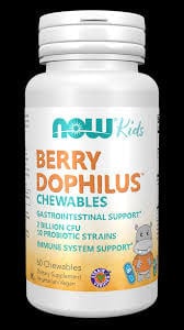 NOW kids Berry Dophilus 60 chewables