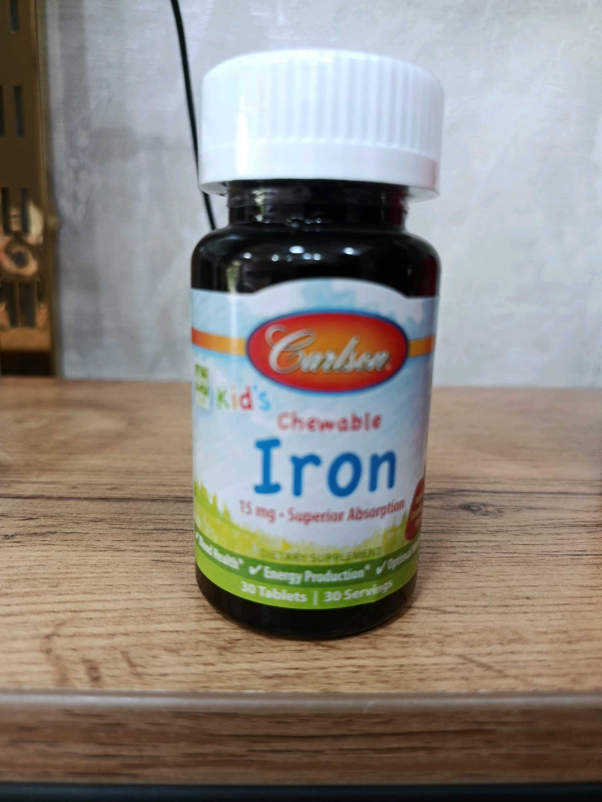 Carlson chewable Iron Kids