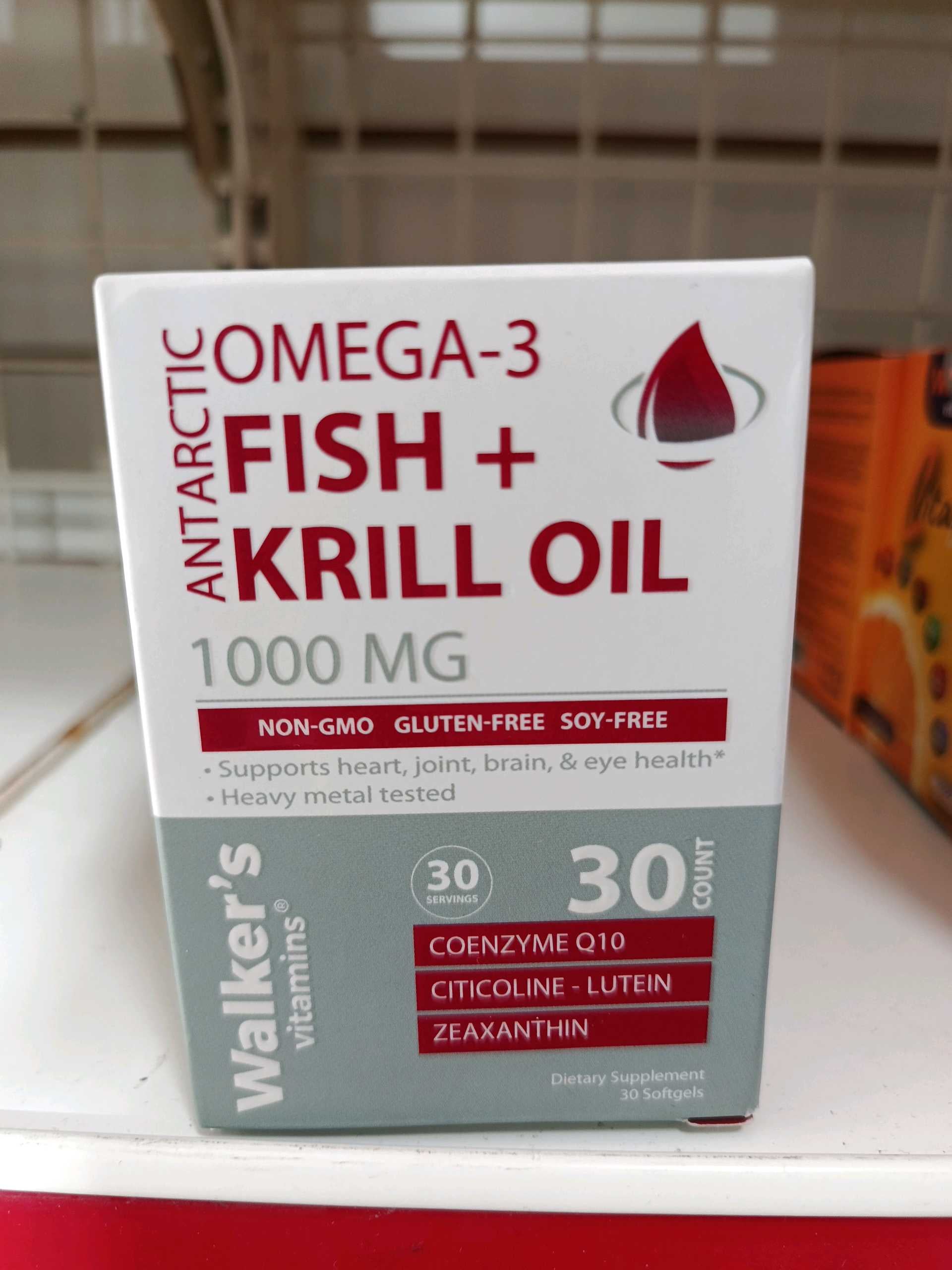 WALKERS OMEGA-3 1000MG 30TAB