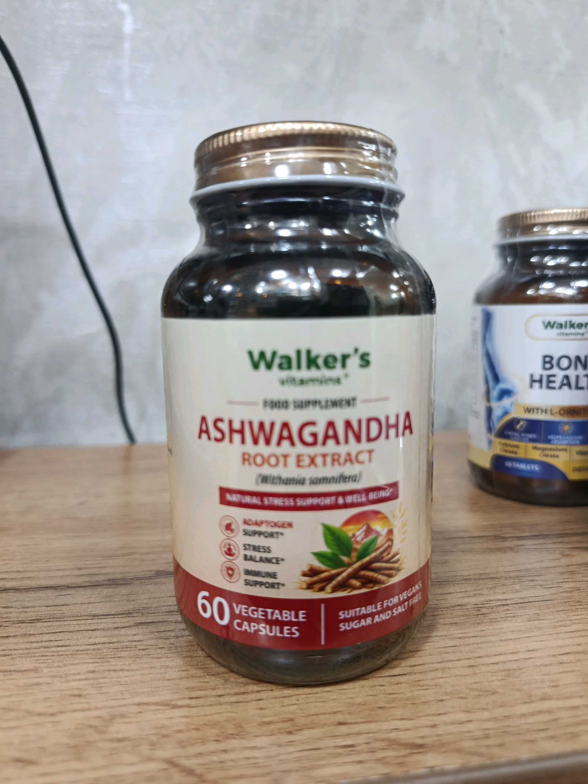 walkers ashwagandha 60 tab