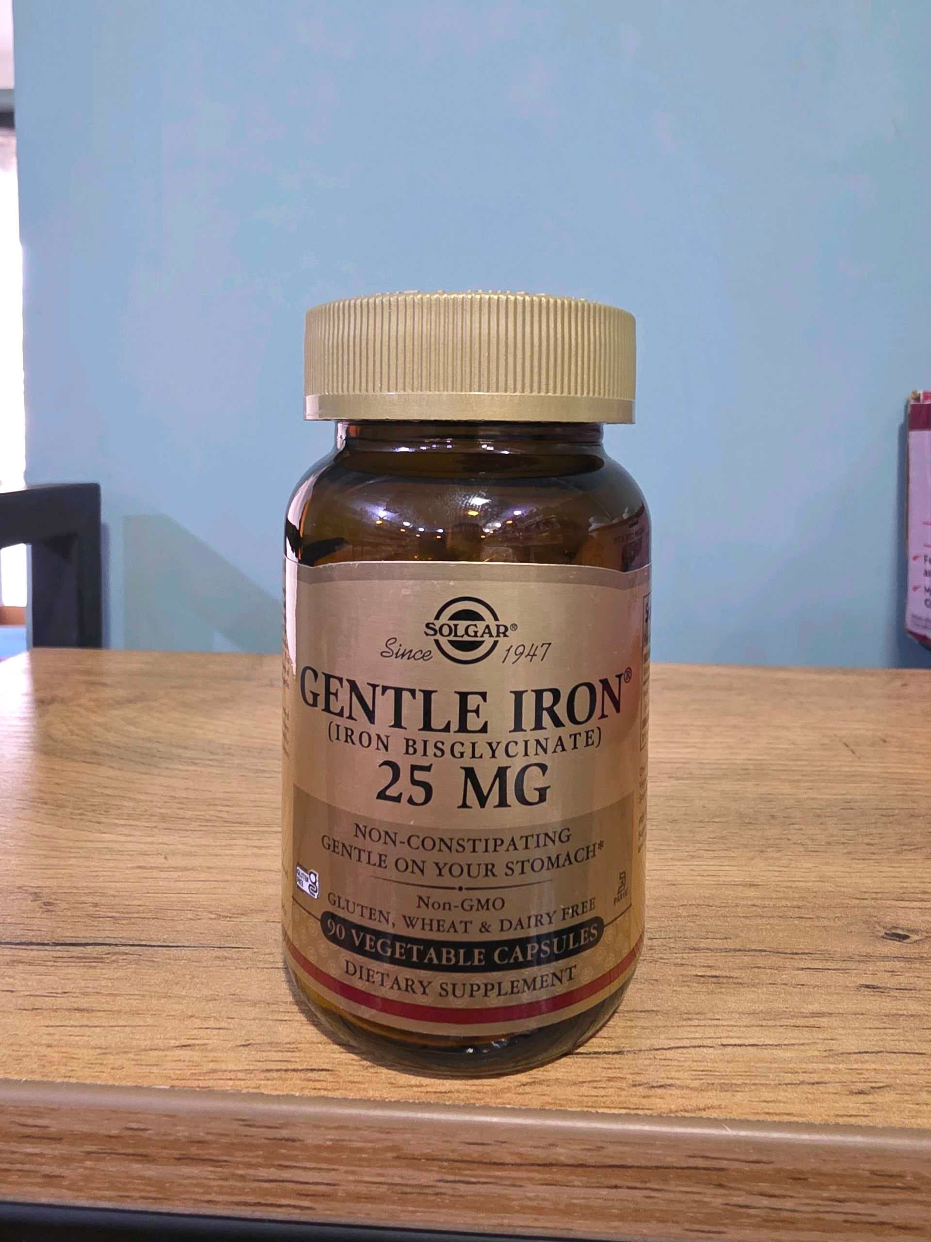 Solgar Gentle Iron 25 mg 90 VEGATABLE